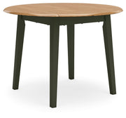 Gesthaven - Round Dining Room Drop Leaf Table Set - R&R Furniture Gallery (Fountain Valley, CA)