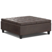 Harrison - Large Coffee Table Storage Ottoman - R&R Furniture Gallery (Fountain Valley, CA)
