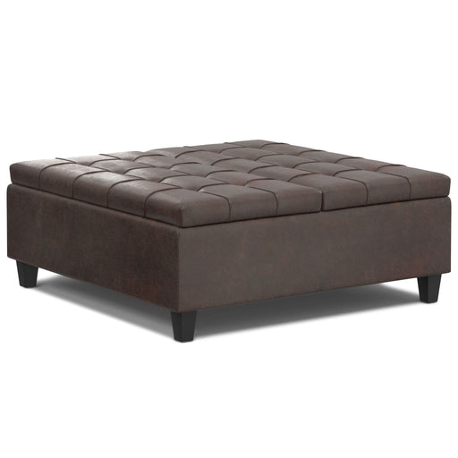 Harrison - Large Coffee Table Storage Ottoman - R&R Furniture Gallery (Fountain Valley, CA)