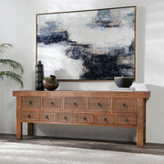 Lahey - 11 Drawer Console Table - R&R Furniture Gallery (Fountain Valley, CA)