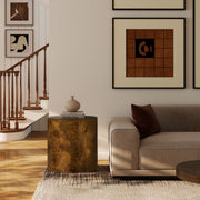 Nebula - Accent Oval Pillar Side Table - R&R Furniture Gallery (Fountain Valley, CA)