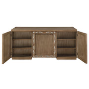 Orianne - Executive Writing Desk - Antique Gold - R&R Furniture Gallery (Fountain Valley, CA)