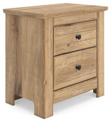 Makidern - Two Drawer Night Stand - R&R Furniture Gallery (Fountain Valley, CA)