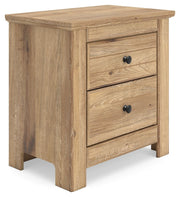 Makidern - Two Drawer Night Stand - R&R Furniture Gallery (Fountain Valley, CA)