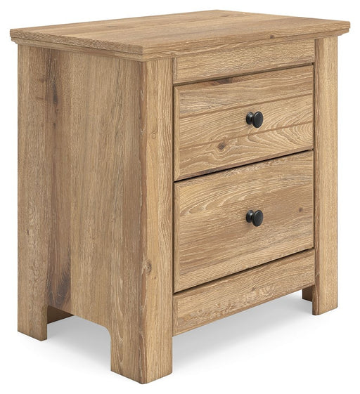 Makidern - Two Drawer Night Stand - R&R Furniture Gallery (Fountain Valley, CA)
