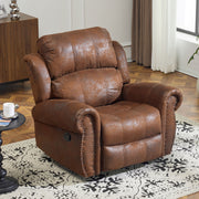 Wide Standard Manual Glider Recliner - R&R Furniture Gallery (Fountain Valley, CA)