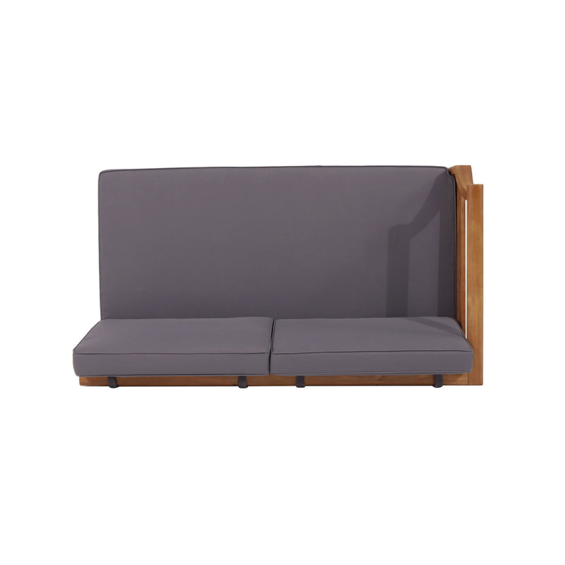 Aston - 4 Piece Sofa Set - Dark Gray - R&R Furniture Gallery (Fountain Valley, CA)