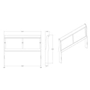 Charlston - Modern Sleigh Design Bed With LED - R&R Furniture Gallery (Fountain Valley, CA)