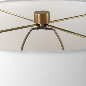Americana - Aged Black Table Lamp