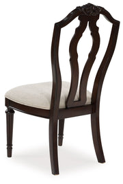 Lavinton - Dining Upholstered Side Chair (Set of 2) - Tan / Brown - R&R Furniture Gallery (Fountain Valley, CA)