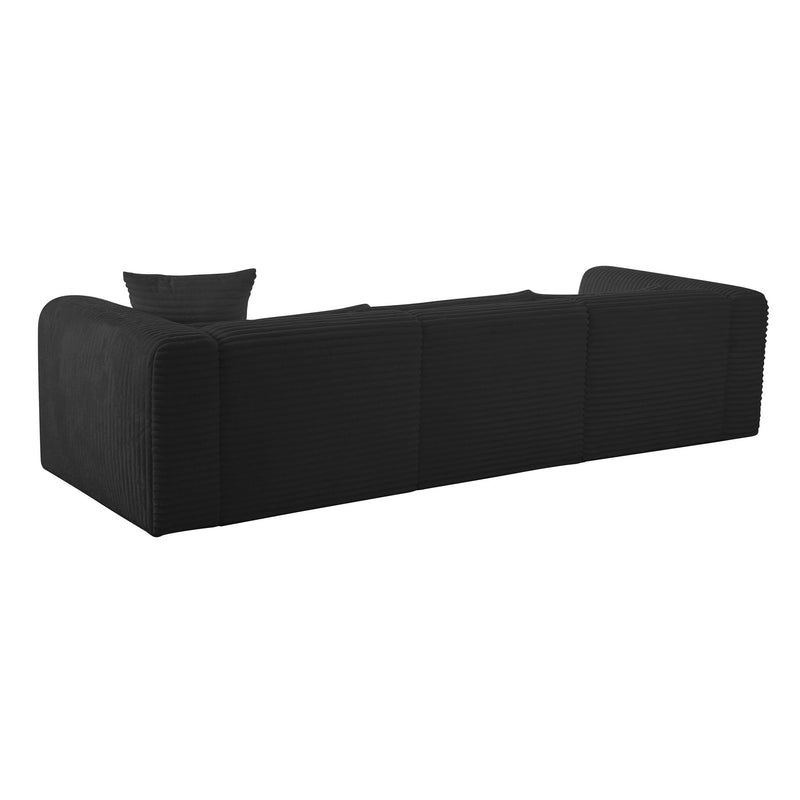 Tarra - Fluffy Oversized Corduroy Modular Sectional - R&R Furniture Gallery (Fountain Valley, CA)