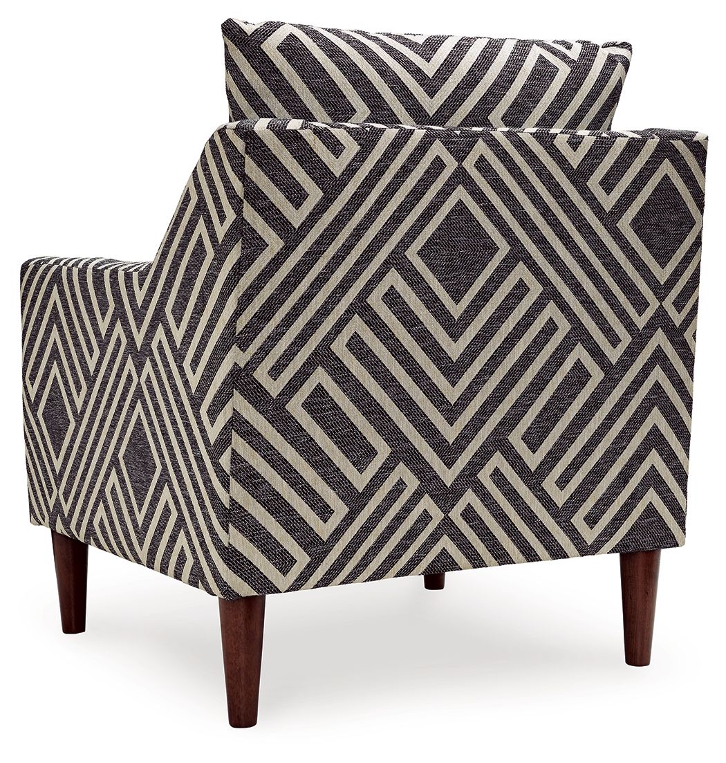 Morrilton Next-Gen Nuvella - Accent Chair - Natural / Charcoal - R&R Furniture Gallery (Fountain Valley, CA)