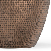 Preston - Handcrafted Metal Side Table - R&R Furniture Gallery (Fountain Valley, CA)