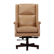 Dc132 - Leather Desk Chair - R&R Furniture Gallery (Fountain Valley, CA)