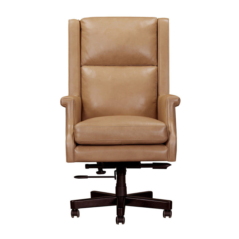 Dc132 - Leather Desk Chair - R&R Furniture Gallery (Fountain Valley, CA)
