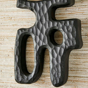 Chiseled Silhouette - Wall Sculptures (Set of 2) - Woodtone