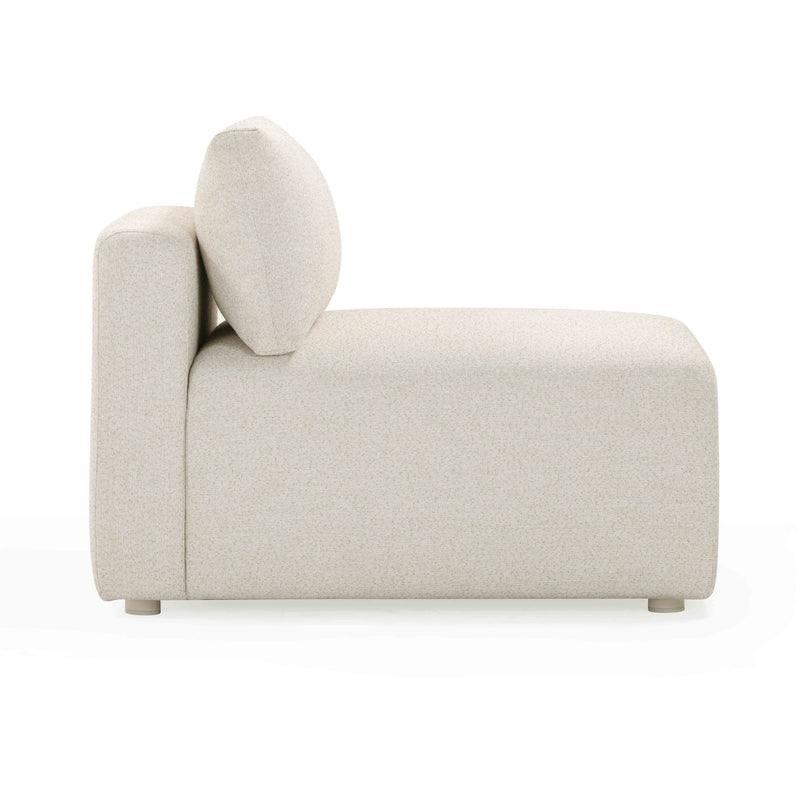 Hangover - Outdoor Modular Armless Chair - Cream - R&R Furniture Gallery (Fountain Valley, CA)