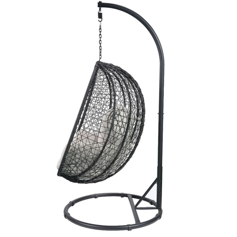 Simona - Patio Swing Chair with Stand - R&R Furniture Gallery (Fountain Valley, CA)
