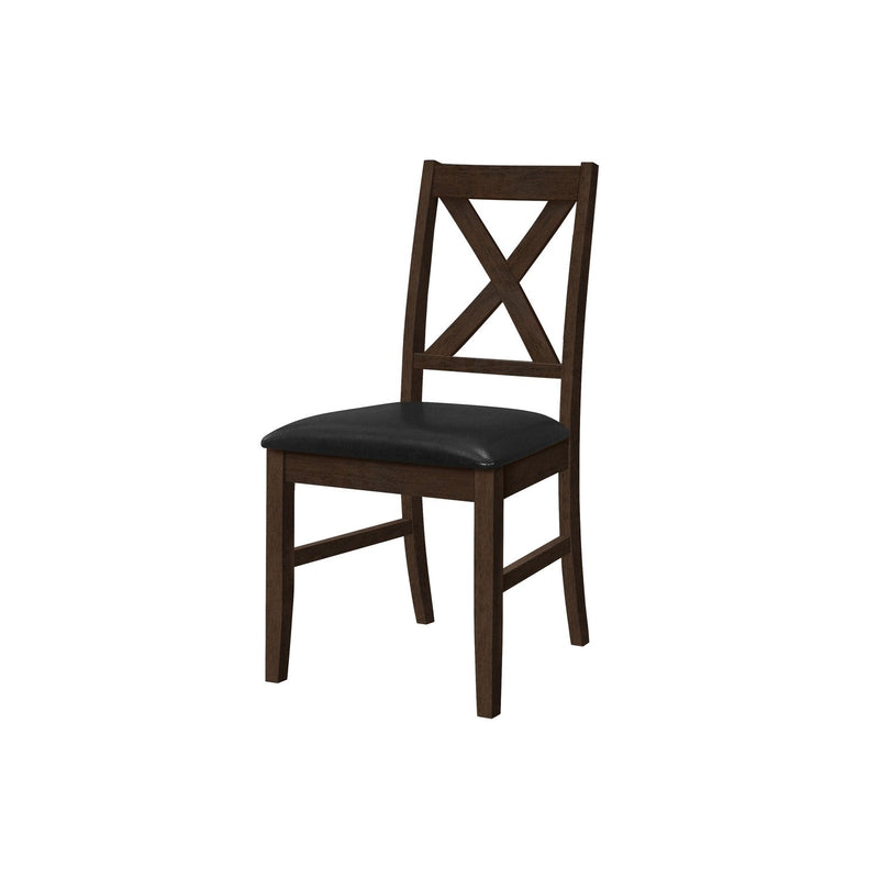 Dining Chair Side, Upholstered For Dining Room, Transitional (Set of 2) - R&R Furniture Gallery (Fountain Valley, CA)