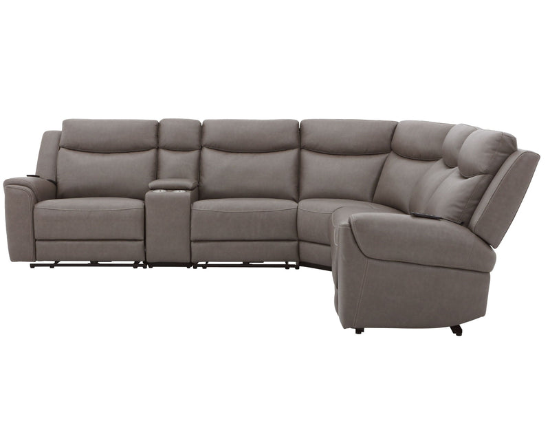 Momentum - Modular Power Reclining Sectional With Power Adjustable Headrests - R&R Furniture Gallery (Fountain Valley, CA)