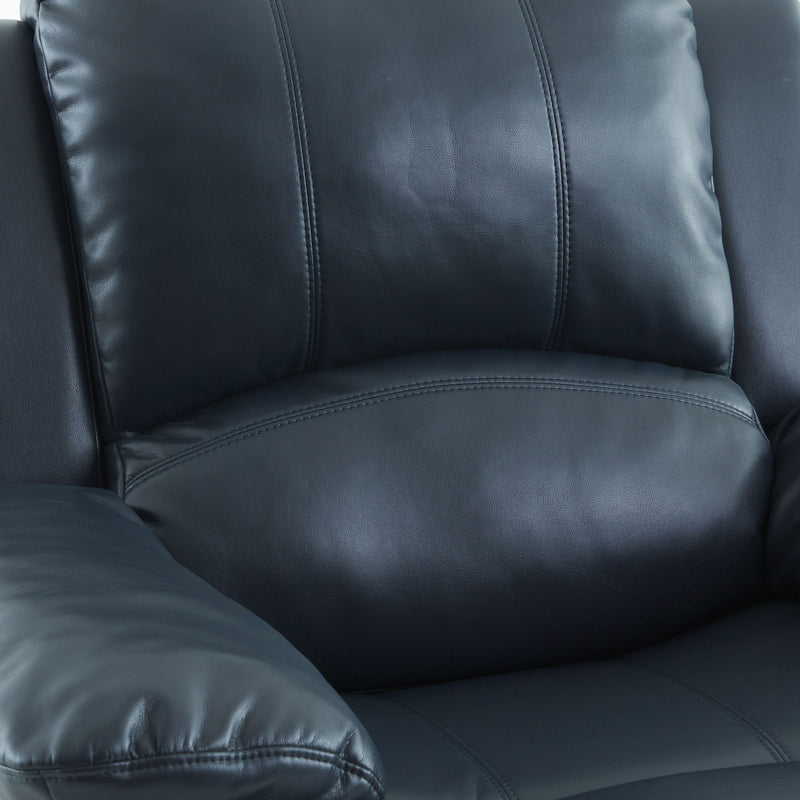 Charlotte - Gel Glider Recliner - Blue - R&R Furniture Gallery (Fountain Valley, CA)
