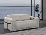 1126 - 2-Piece Modular Power Reclining Loveseat In With 2 Power Recliners & Power Headrests - R&R Furniture Gallery (Fountain Valley, CA)