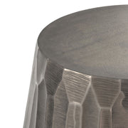Nellie - Cast Aluminum Side Table - Black - R&R Furniture Gallery (Fountain Valley, CA)