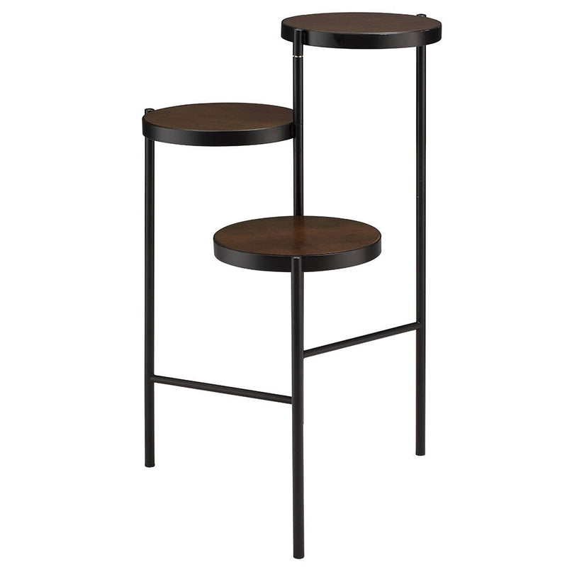 Namid - 30" Plant Stand - Black - R&R Furniture Gallery (Fountain Valley, CA)