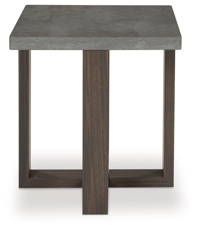 Dynnford - Occasional Table Set (Set of 3) - Gray / Brown - R&R Furniture Gallery (Fountain Valley, CA)