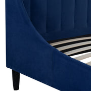 Aspen - Vertical Tufted Modern Headboard Platform Bed Set - R&R Furniture Gallery (Fountain Valley, CA)