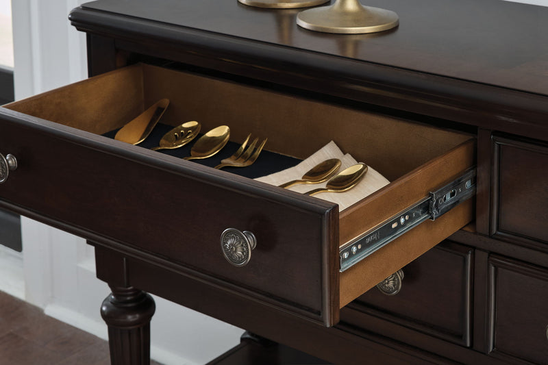 Lavinton - Dining Room Server - Brown - R&R Furniture Gallery (Fountain Valley, CA)