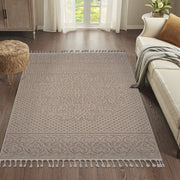 Guros - Medallion Indoor / Outdoor Rug - R&R Furniture Gallery (Fountain Valley, CA)