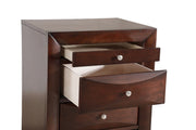 Glory Furniture Marilla 7 Drawer Lingerie Chest with wooden finish and sleek design, featuring multiple spacious drawers for storage.