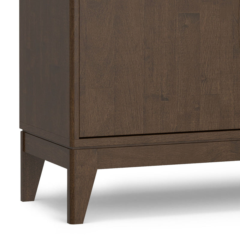 Harper - 3 Door Sideboard Buffet / Storage Cabinet - Walnut Brown - R&R Furniture Gallery (Fountain Valley, CA)