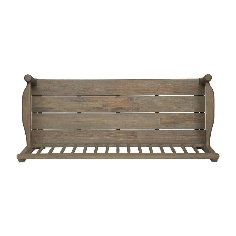 Imperial - Bench With Built In Shelf - R&R Furniture Gallery (Fountain Valley, CA)