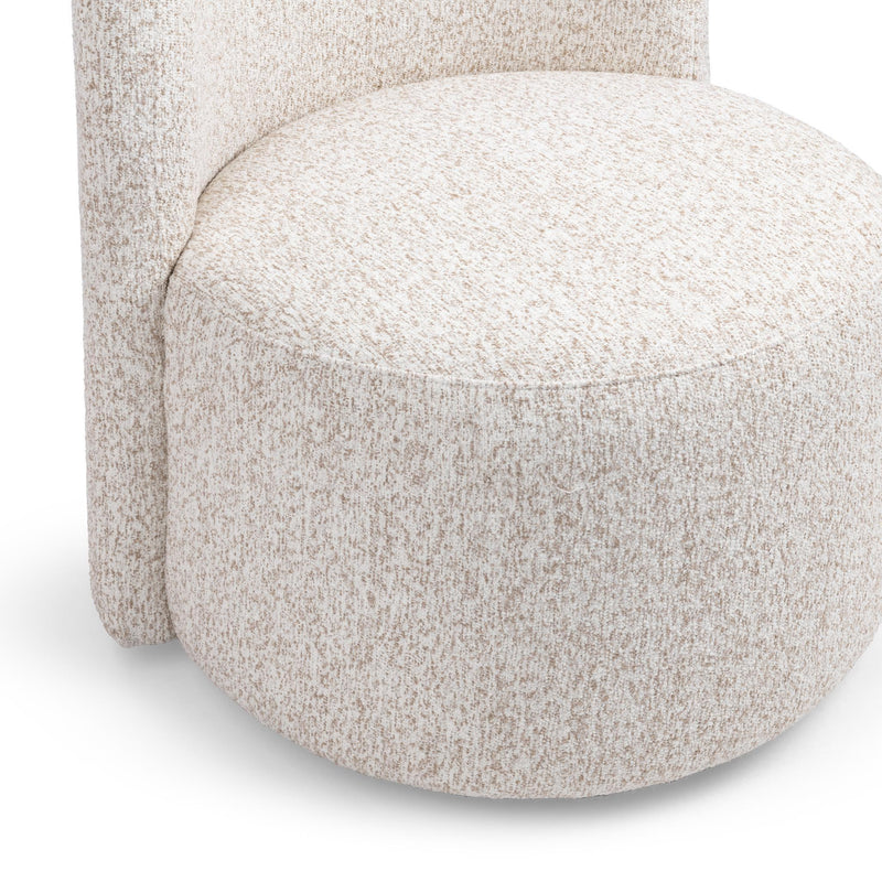 Solano - Outdoor Swivel Dining Chair - Hushed Oat