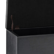 Cosmopolitan - Upholstered Storage Ottoman - R&R Furniture Gallery (Fountain Valley, CA)