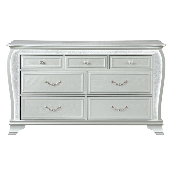 Aurelia - Dresser With LED Lighting - Silver