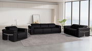 1126 - 6-Piece Modular Power Reclining Sofa, Loveseat & Chair Set In With 6 Power Recliners & Power Headrests - R&R Furniture Gallery (Fountain Valley, CA)