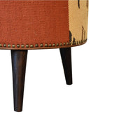 Footstool - Brown - R&R Furniture Gallery (Fountain Valley, CA)