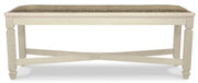 Bolanburg - Large UPH Dining Room Bench - Beige - R&R Furniture Gallery (Fountain Valley, CA)