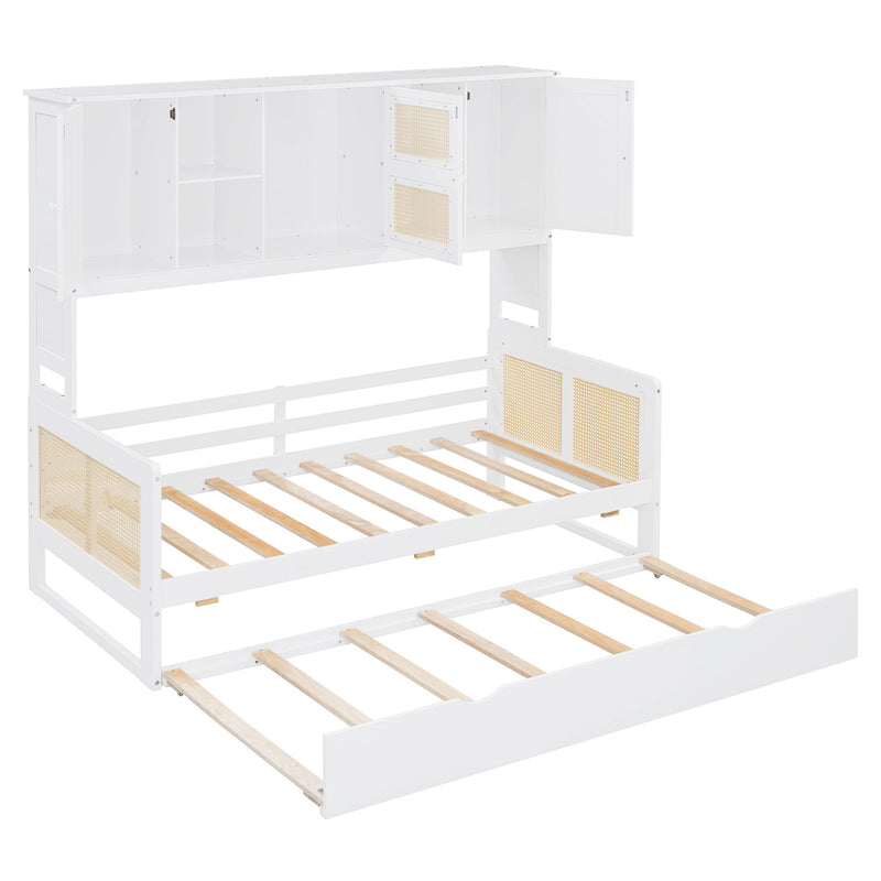 Daybed And All In One Cabinet And Shelf - R&R Furniture Gallery (Fountain Valley, CA)