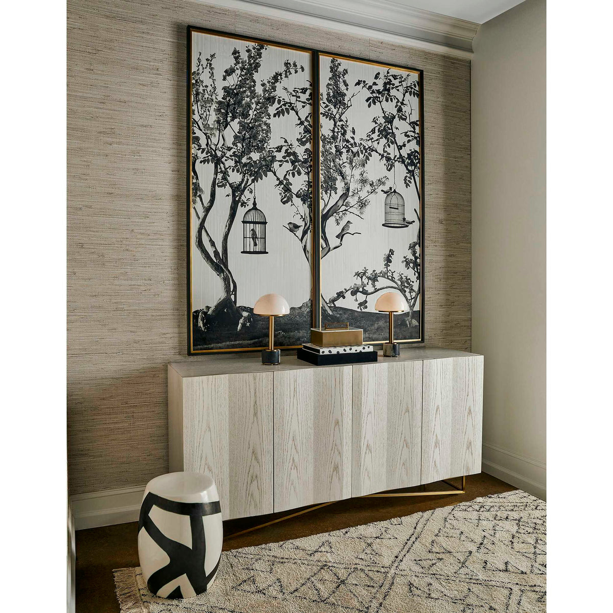 Woodland Songbird - Framed Print - Left