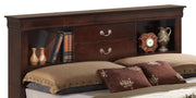Louis Phillipe - Bookcase Storage Bed - R&R Furniture Gallery (Fountain Valley, CA)