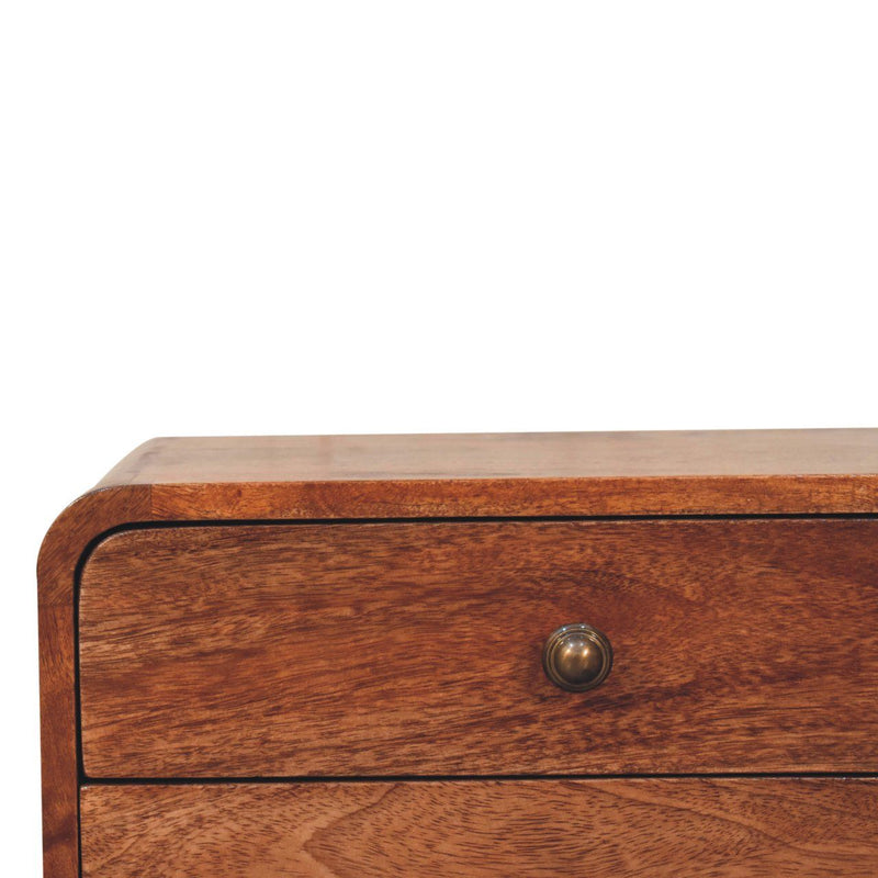 Curved Wall Mounted Bedside Nightstand - R&R Furniture Gallery (Fountain Valley, CA)