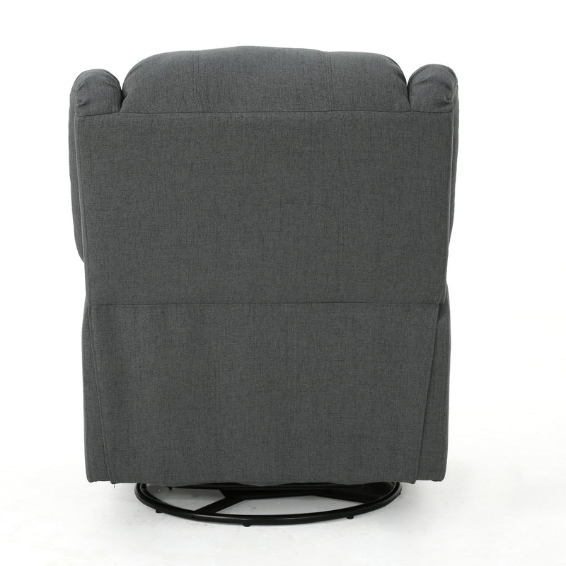 Glider Recliner With Swivel, Manual Reclining Chair - R&R Furniture Gallery (Fountain Valley, CA)