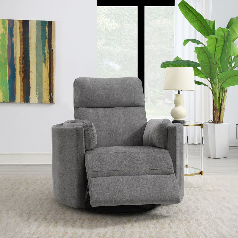 Sagen - Recliner With Swivel & Glider - R&R Furniture Gallery (Fountain Valley, CA)