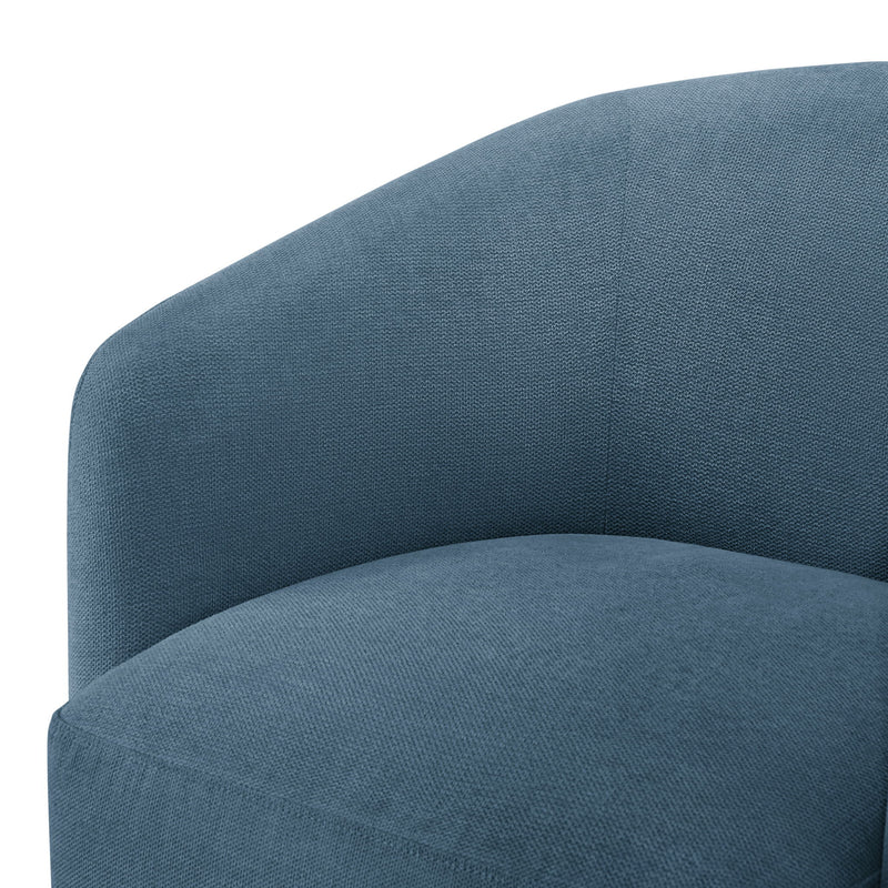 Ardena - Modern Swivel Barrel Chair - R&R Furniture Gallery (Fountain Valley, CA)