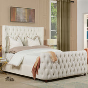 Brooklyn - Tufted Panel Bed Headboard And Footboard Set - R&R Furniture Gallery (Fountain Valley, CA)