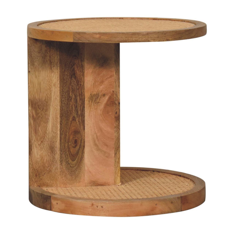 Close Knit Corner End Table - Oak - R&R Furniture Gallery (Fountain Valley, CA)